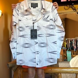 Cody James boys western shirt. Size small